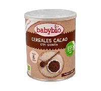 Babybio cereales cacao con quinoa 220 g - papilla infantil en polvo