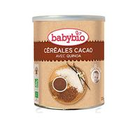 BabybioPreparado Ecológico De Cereales Con Cacao 220g