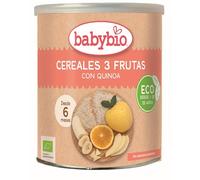 BabyBio Cereales 3 Frutas con Quinoa 220g