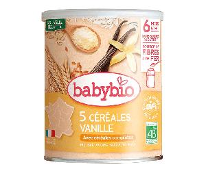 BabyBio Cereales Vainililla con Quinoa +6m 220g