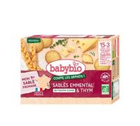 BabyBio Galletas Emmental de Franche Comté & Tomillo 72 g