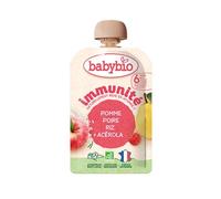 BabyBio Inmunidad Manzana Pera Arroz Acerola +6M 100 g
