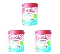 BABYBIO LECHE PRIMEA 3 CRECIMIENTO 10 meses 800gr. BIO (Paquete de 3)