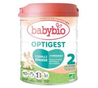 Babybio Optigest 2 - Fórmula espesa con almidón - con leche de vaca francesa - 800 g