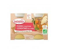 Babybio Pomme Clémentines 2 X 130 g