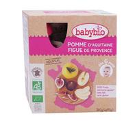 BabyBio Pomme et Figue 4x90g