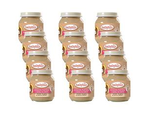 Babybio - Potito De Fruta Bio - Manzana Plátano Coco 130 G - Desde 4 Meses
