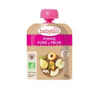 Babybio Puré Manzana Pera Durazno 90 g