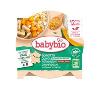 BabyBio Quinotto Quinoa Calabaza Champiñon +12M 230 g