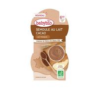 BabyBio Sémola de Leche Cacao 2x100g