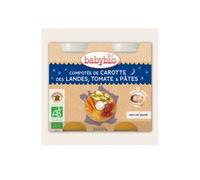 Babybio Small Pots Menu Verduras Ptes BIO ds 8 meses 2 x 200 g