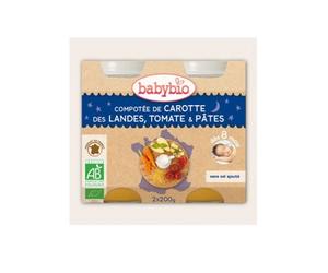 Babybio Small Pots Menu Verduras Ptes BIO ds 8 meses 2 x 200 g