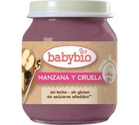 Babybio Tarrito Ecológico de Manzana y Ciruela 130 g