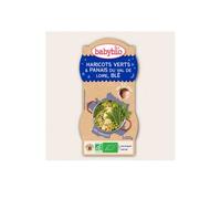 Babybio Tazones de Buenas Noches Verduras Verdes Bl Orgánico Ds 12 Meses 2 X 200 g