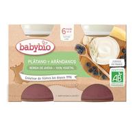Babybio Yogur Vege Aven/Plat/Aran 2X130G