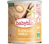 BabybioPreparado Ecológico De Cereales Con Vainilla 220g