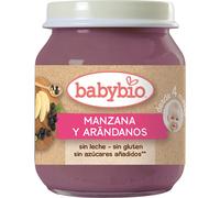 BabybioTarrito Ecológico De Manzana Y Arándanos130g