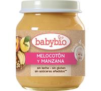 BabybioTarrito Ecológico De Melocotón Y Manzana 130g