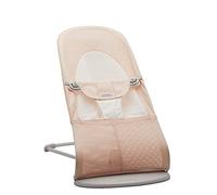 BabyBjörn Hamaca Balance Soft, Malla, Rosa perla/Blanco