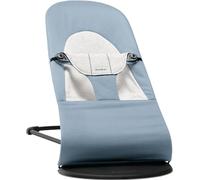 BabyBjörn Hamaca Balance Soft, Tejido/Jersey, Azul/Gris