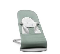 BabyBjörn Hamaca Balance Soft, Tejido/Jersey, Salvia claro/Gris