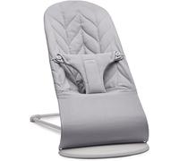 BabyBjörn Hamaca Bliss, Tejido, Acolchado pétalo, Gris claro