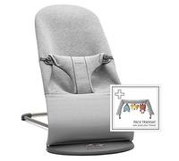 BabyBjörn Hamaca con Juguete, Jersey 3D, Amiguitos Juguetones, Gris Claro