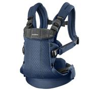 BABYBJÖRN Mochila Porta Bebé Harmony, 3D Malla, Azul Marino