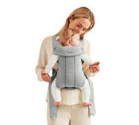 Baby Bjorn - Portabebés mini gris claro 3d jersey