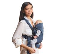 BabyBjörn Mochila Porta Bebé Mini, Malla 3D, Azul marino