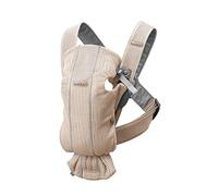 BABYBJÖRN Mochila Porta Bebé Mini, 3D Mesh, Rosa Perla