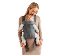Mochila Porta Bebé Mini - Gris oscuro / Jersey 3D
