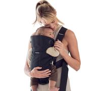 BabyBjörn Mochila Porta Bebé Mini, Malla 3D, Negro