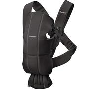 BabyBjörn Mochila Porta Bebé Mini, Tejido, Negro