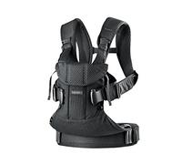BABYBJÖRN Mochila Porta Bebé One Air, 3D Mesh, Negro