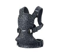 BabyBjörn Mochila Porta Bebé One Air, Malla 3D, Antracita/Leopardo