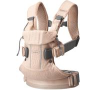 BabyBjörn Mochila Porta Bebé One Air, Malla 3D, Rosa perla