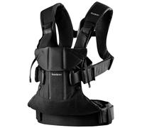 BabyBjörn Mochila Porta Bebé One, Mezcla de Tejido, Negro
