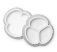 BabyBjörn Platos Gris Pastel 2 uds