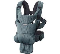 BabyBjörn Porta Bebé Move, Malla 3D, Verde grisáceo