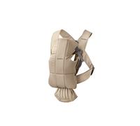BABYBJORN Mochila Portabebés Mini De Tela. Talla talla única. Color beige