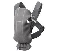 Babybjorn Portabebé mini de punto 3D. Color Gris