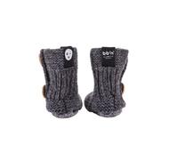 BABYBOTO'N Patucos de bebé de invierno de 0 a 12 meses. Regalos bebé recién nacido, regalo bebé niña, regalo bebé niño. Porteo.Modelo URBANE, color gris