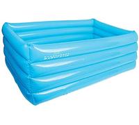 BabyCalin BBC305201 Aufblasbare Reisebadewanne, Blau, blau, 1 Stück