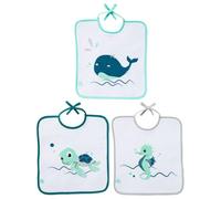 Babycalin - Lote de 3 baberos de primera edad - Bio