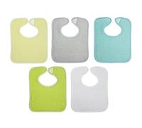 Babycalin Lote De 5 bavoirs Naissance 20 x 25 cm multicolor Lore
