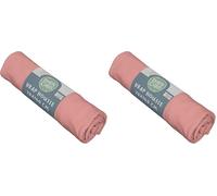 BabyCalin - Sábana Bajera de 70 x 140 x 17 cm, con certificación Oeko-Tex (Paquete de 2)