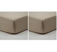 babyCalin Sábana Bajera Topo 70 x 140 cm (Paquete de 2)