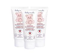 Babycoccole - Kit de 3 piezas de calma, pasta extra lenta, óxido de zinc, 20%, crema para el cambio del pañal. Hidrata, calma, protege la piel de enrojecimiento irritación. Ingredientes naturales - 3 x 75 ml