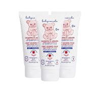Babycoccole - Kit de 3 unidades calma, pasta ligera y óxido de zinc 10% crema para cambio de pañales contra enrojecimiento e irritación. Hidrata, calma y protege la piel. Ingredientes naturales - 3 x 75 ml